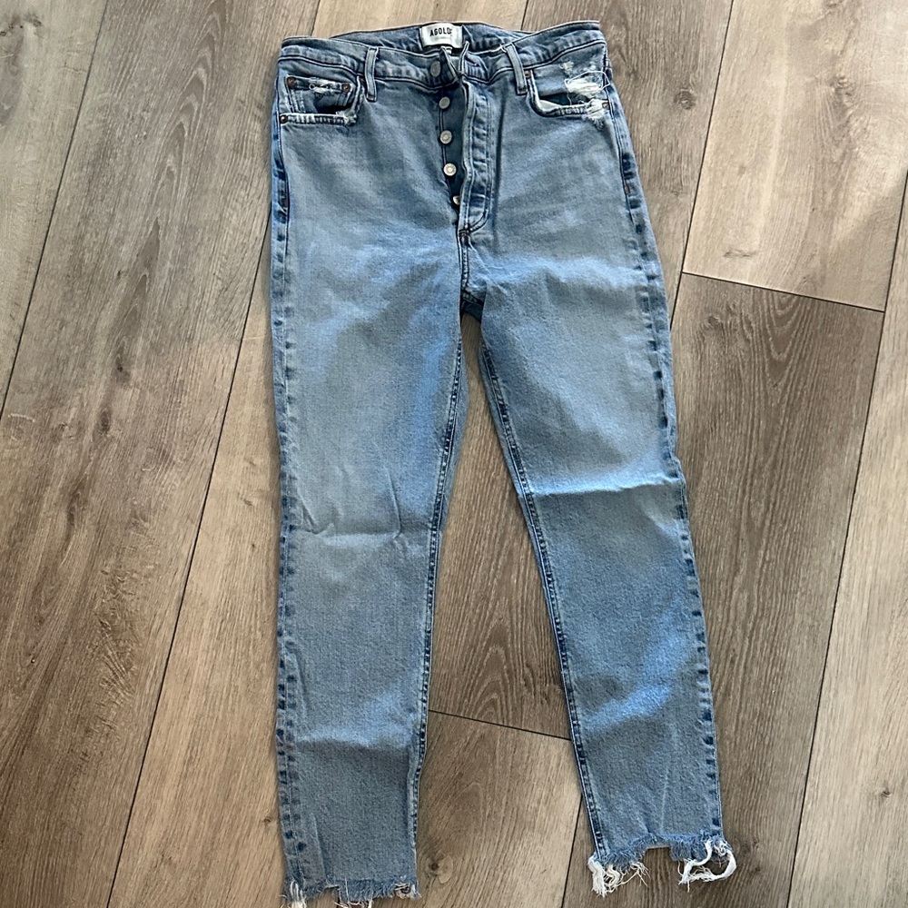 Agolde Light Blue Jeans